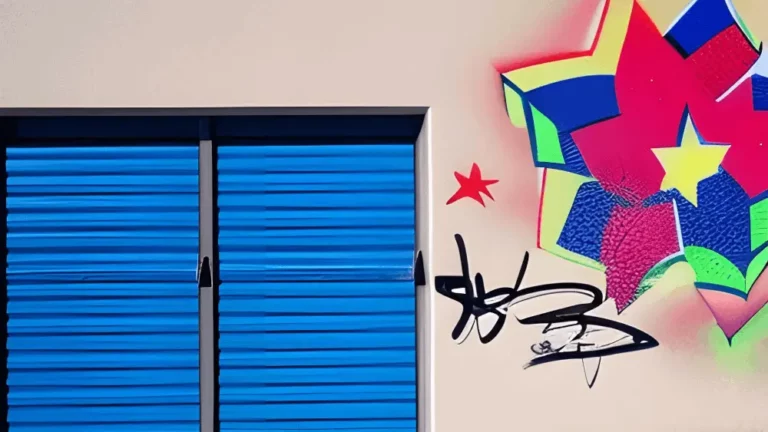 Czyszczenie graffiti ze ściany